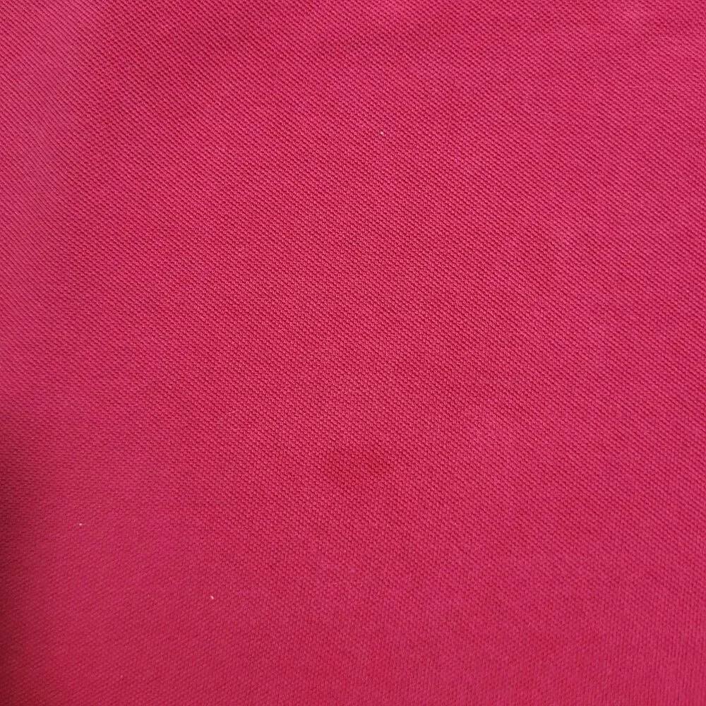 Cutter & Buck Pinehurst 1895 Polo Shirt Mens Large Red Golf Cotton Knit Logo